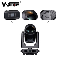 VSHOW G45 Optic IP66 420W Moving Head Beam Light 1.3 °   Prismes à faisceau ultra-étroit CMY+CTO à 6/8/24/48 facettes pour scène et concert