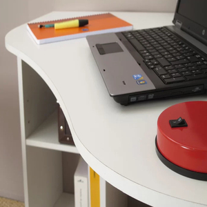 <span class=keywords><strong>Bureau</strong></span> d'<span class=keywords><strong>ordinateur</strong></span> en bois en gros, <span class=keywords><strong>bureau</strong></span> d'angle pour personnel de <span class=keywords><strong>bureau</strong></span> avec 3 armoires - Product Image 4