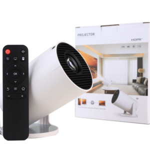 Mini <span class=keywords><strong>Proyector</strong></span> Económico JUNUO 170ANSI, <span class=keywords><strong>Proyector</strong></span> Portátil Inteligente con WIFI 5G, LCD Full HD 720p, Compatible con 4K, para Cine en Casa - Product Image 1