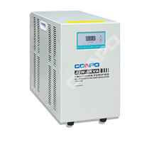 Régulateur stabilisateur de tension JJW-5KVA 1phase ferro-résonant/type condensateur/type statique/sans contact Affichage LED AVR 220V/230VAC