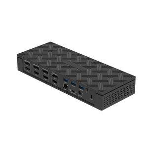 DisplayLink-Estación de acoplamiento universal para ordenador portátil, dispositivo de carga de 100W y 30W, Windows, <span class=keywords><strong>Mac</strong></span> <span class=keywords><strong>OS</strong></span> - Product Image 1
