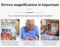 12 Inch 3D Mobile Phone Stand Bracket Screen Magnifier HD Video Amplifier Cellular Screen With Movie Game Magnifying