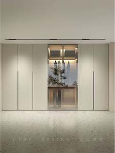 Balom Hot Selling Customizable <b>Mirrored</b> Glass Door Wardrobe for Living Spaces - Product Image 2