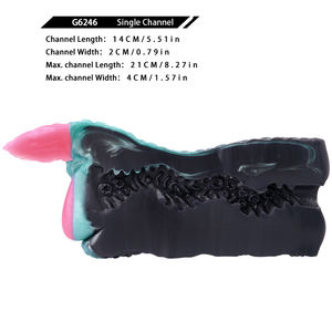 2025 vente en gros noir Mamba Sable fantaisie mâle masturbateur élégant <span class=keywords><strong>bête</strong></span> conception Silicone sexe tasse avec Texture serrée sauvage - Product Image 6