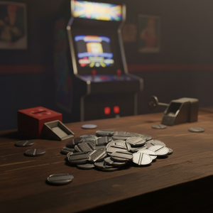 Token de la Marca FEZA, Personalizado, Hecho en Turquía, en Inglés, para Máquinas Expendedoras y Juegos de Selector de Monedas - Product Image 3