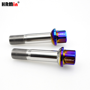 HRMin alta calidad Gr5 <span class=keywords><strong>tornillo</strong></span> de titanio M14 * 1,5*45mm asiento de bola <span class=keywords><strong>antirrobo</strong></span> rueda de coche perno bloqueo para Benz condición nuevo - Product Image 5