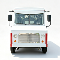 Camion remorque BBQ, Chariot à glaces électrique, Remorque à glaces, Camions alimentaires mobiles électriques d'occasion, Chariots alimentaires mobiles à vendre
