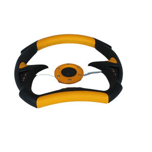 Volante Universale Sportivo TRAPLY 320mm in PU per Golf Cart - Product Image 1