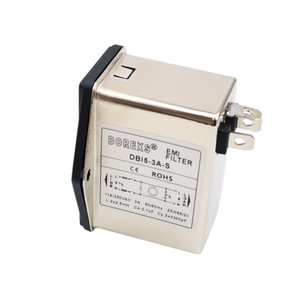Dorexs 220V <span class=keywords><strong>EMI</strong></span> lọc tiếng ồn IEC ổ cắm loạt với đôi cầu chì thiết bị âm thanh EMC Lọc CE ROHS - Product Image 3