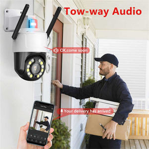 5x Zoom quang học Full HD 5MP tự động theo dõi IP PTZ máy ảnh ngoài trời đầy đủ màu sắc tầm nhìn ban đêm <span class=keywords><strong>Camera</strong></span> An Ninh - Product Image 4