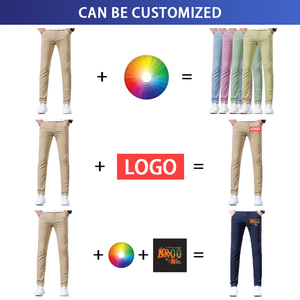 2024 Chất Lượng Cao Thời Trang Giản Dị Kaki Người Đàn Ông Của Quần Tùy Chỉnh Twill Cotton Văn Phòng Kinh Doanh <span class=keywords><strong>Chino</strong></span> Quần Cho Nam Giới - Product Image 5