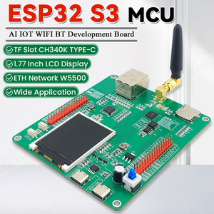Carte de développement <span class=keywords><strong>ESP32</strong></span> S3 avec écran LCD de 1,77 pouce, module WiFi BT 2,5 dBi, Type-C, IA, Internet des objets, <span class=keywords><strong>W5500</strong></span>, ETH, N16R8, CH340K - Product Image 1