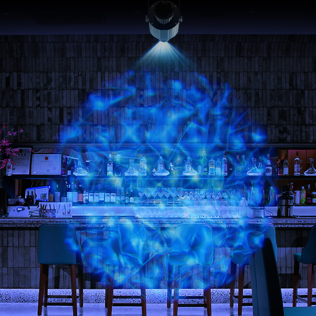 Water Pattern Gobo Light Dynamic Fantasy Ocean Water Ripple Projector Lamp Advertising Projectiion Pattern Lamp