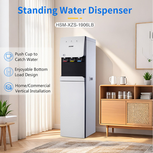 전기식 수동 트리플 탭 수직형 온수/냉수 디스펜서 스테인리스 스틸 스탠드 하우징 독립형 가정용 데스크탑 - Product Image 5