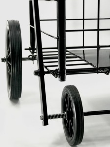 80 किलो बड़े फोल्डिंग लाइन शॉपिंग ट्रोली कार ट्रॉली और कार ट्रॉली की खरीदारी के साथ - Product Image 4