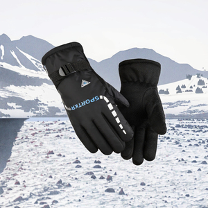 Guantes Deportivos de Invierno con Logotipo Personalizado al por Mayor, Guantes de Esquí y Snowboard de Poliéster Resistentes al Viento y al Agua, Gran Venta con Logotipo Personalizado - Product Image 3