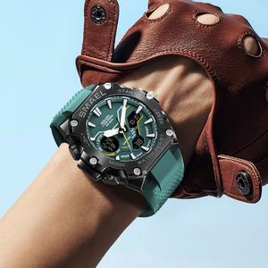 Reloj Deportivo Cronógrafo SMAEL 8101, Resistente al Agua, Luminoso, Analógico-Digital, Electrónico, con Alarma, para Buceo - Product Image 6