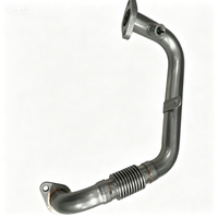 Ensemble de tuyau d'échappement de moteur de haute qualité 1014309971 pour l'échappement du moteur, avec support de capteur, support et bride.