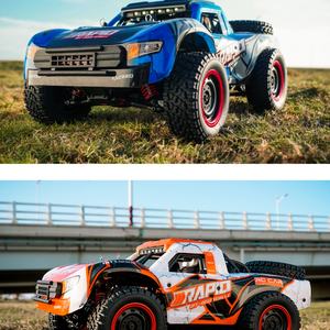 รถบังคับวิทยุ JJRC Q130B ความเร็วสูง 70 กม./ชม. ขับเคลื่อนสี่ล้อ ขนาด 1/14 2.4G โครงสร้างโลหะ พร้อมแปรงถ่าน  ของเล่นบังคับวิทยุ - Product Image 6