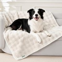 Couverture imperméable en polyester polaire corail pour chien et chat, pliable, portable, douce, respirante, toutes saisons, été, hiver, pour canapé, lit, chambre