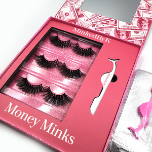 custom logo eyelash boxes lashbook packaging eyelash packaging box custom private label lashbox packaging with mirror lashcase