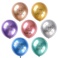 12 pouces ballons en latex circulaire décoration de fête d'anniversaire pour les meilleurs enfants fournitures de fête cadeau pour la décoration de salle de mariage