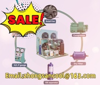 Offre Spéciale : Unité de Condensation à Compresseur Ouvert Refroidi par Air 10HP/12HP/15HP avec Moteur -30°C à 0°C pour Réfrigération de Chambre Froide