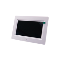 Reloj Electrónico Multifuncional de 7 Pulgadas con Formato 12/24H, Modo de Voz, Reproducción de Video (MP4/AVI) y Soporte para MP3, Ideal para Residencias de Ancianos