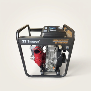 Manual Control SS SAMSON SS8001HPDG High Pressure <b>Water</b> <b>Pump</b> with Diesel Engine 95m Suction Head & 8m Discharge Pipe - Product Image 6