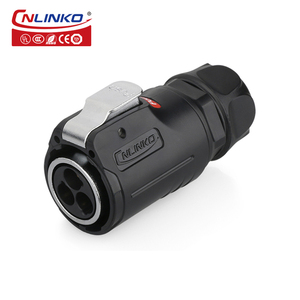 Cnlinko 3 pin M24 dây nối Bayonet không thấm nước điện cáp điện nối - Product Image 2