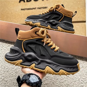 Zapatillas deportivas de moda para hombre, estilo casual, con suela gruesa para aumentar la altura - Product Image 3