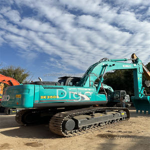 Excavateur SK350-8 Kobelco d'occasion avec composants centraux, moteur, pompe de boîte de vitesses hydraulique, conçu par KOBELCO - Product Image 6