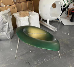 Sillón de Diseño para Sala de Estar, Estilo Camaleón, Personalidad, Hoja de Loto, Sillón Tipo <span class=keywords><strong>Nido</strong></span> - Product Image 5