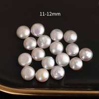 Perles en vrac de qualité supérieure, neuves, en forme de bouton baroque miroir, perles naturelles d'eau douce, en forme de pièce de monnaie, pour la fabrication de bijoux