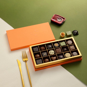 Nhà Máy Giá Trung Quốc Sang Trọng Tùy Chỉnh Thiết Kế Nấm Sô Cô La Thanh Dâu Tây Sô Cô La Bao Bì Hộp Quà Tặng Bán Buôn Với Khay - Product Image 2