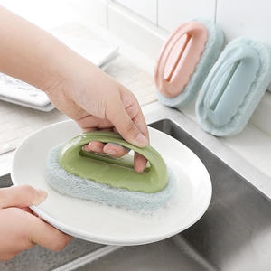 Brosses de nettoyage de salle de bain en PP écologiques à forte décontamination, éponge de toilette épaissie, brosse de bain haute température - Product Image 2