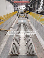 Máquina equilibradora de accionamiento final HUASHUN HG30000-PI para motores pesados, generadores, rodillos, turbinas y ejes
