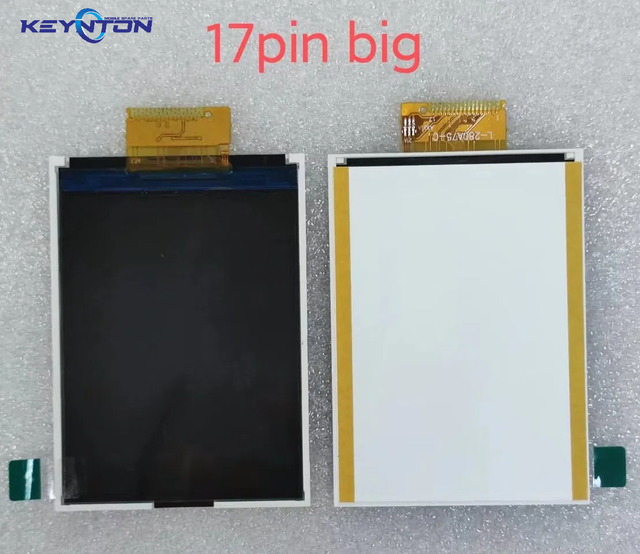 For Infinix for Tecno for Itel LCD Display Replacement 17 Pin Big L-280A75-C LCD Screen 16 17 24 37 Pin Small LCD Display