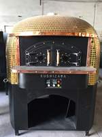 Four à pizza rotatif automatique extérieur en bois de jardin d'OEM