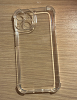 Coque de protection transparente antichute en silicone injecté à quatre coins pour iPhone 17 15 Pro Max 17 Air