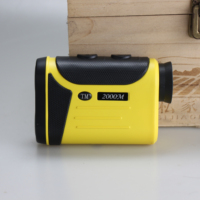 Télémètre laser professionnel 2000m avec fonction de mesure de pente et distance horizontale pour la chasse, le golf et la topographie