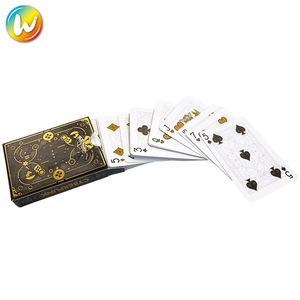 Yimi Luxe Speelkaarten Op Maat Logo Papieren Deck Voor Poker & Liquor Waterdicht Glanzend Bordspel - Product Image 4