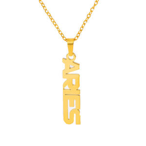 Go Party-collar de acero inoxidable con horóscopo para mujer, joyería, 12 unidades - Product Image 6