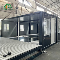 Maison préfabriquée pliable de qualité garantie, 20 pieds, 40 pieds, maison conteneur pliable de type Z, portable et mobile, pour usage résidentiel