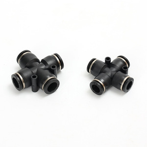 Conector de Tubería Roscado Desto de Cinco Vías para Agua, Gas, Aceite y Piezas Neumáticas - Product Image 2