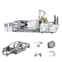 Machine de moulage sous pression à chambre froide automatique LH-300T avec PLC et moteur pour un moulage de précision dans l'industrie de la fonderie