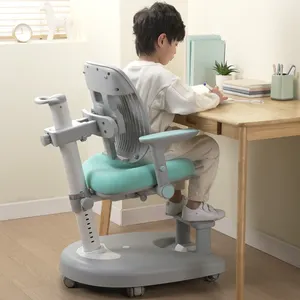 Großhandel Höhen verstellbare Kinder Lernst uhl Tisch Wohn möbel Hersteller Learning Desk Ergonomischer Babys tuhl für Kinder