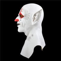 Masque de mode populaire en latex personnalisé, visage d'horreur réaliste, pour fête d'Halloween fantaisie