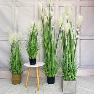 Offres Spéciales : Plantes Artificielles Décoratives Populaires pour la Maison, les Mariages et les Hôtels – Fausses Herbes de la Pampa, Fleurs Artificielles, Feuilles d'Orchidées Artificielles - Product Image 2