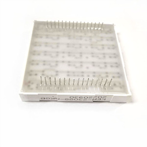 Phổ biến cathode 23088 RGB 5 mét 8x8 Led Dot ma trận hiển thị (60.2x60.2 mét) RGB Red + màu xanh lá cây + màu xanh Houkem-23088-A/brgb - Product Image 5